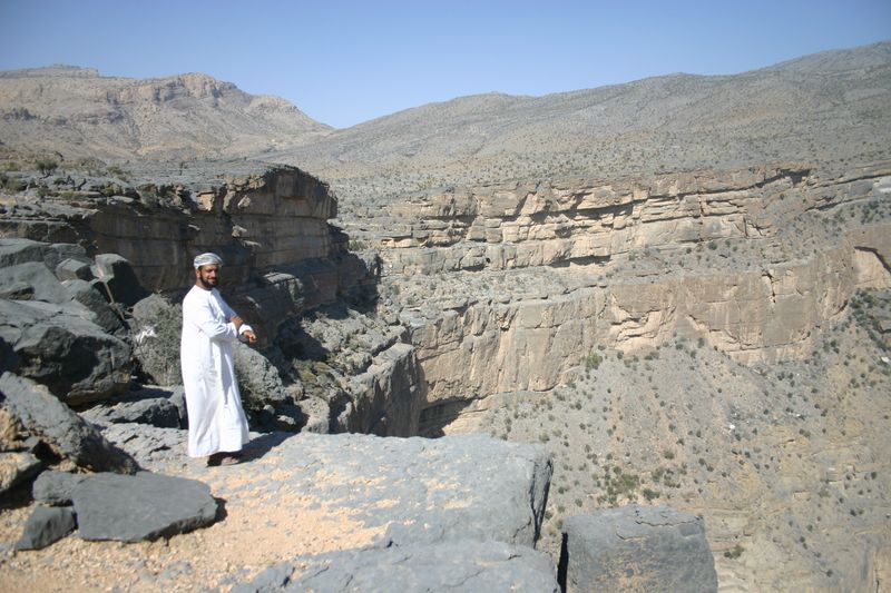 17 krawedz kaniony Wadi Nakhr